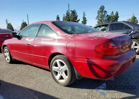 2001 Acura 3.2Cl Type-S z USA, uszkodzony, nr VIN 19UYA42771A006778